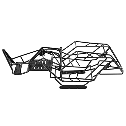 Châssis voiture RC 1/10 en acier avec détails fins et roll cage métal premium