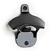 Wall Mounted Bottle Opener, Midnight Black, by Sky Solutions with Free Matching Mounting Screws. Classic Vintage Wall Beer Bottle Openers