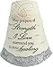 Pavilion Gift Company 82348 Strength and Healing Angel Figurine, 6-1/2-Inch, White