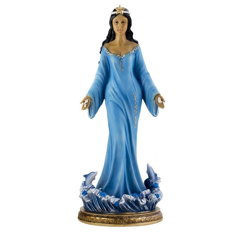 Figurine Yemaya debout grande taille DRW 58 cm pour intérieur