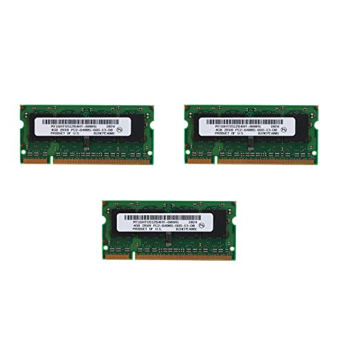 Mémoire AMD portable DDR2 800 MHz PC2 6400 kit de rechange 3x4 Go pour carte mère 200 pin