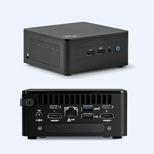 Intel NUC 13 Arena Canyon Mini PC de 13ª generación NUC13ANKi5 Mini computadora de escritorio/HTPC Core i5-1340P, 12 núcleos de procesador (4P+8E), 16 hilos, WiFi 6, Bluetooth 5.3, Windows 11 Pro (32G