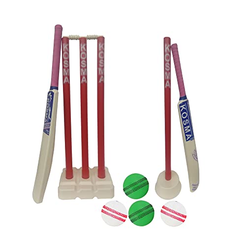 Readers Balles De Cricket Enfant - Lot De 6, Rouge, 135 G, Cuir Cousu Main Readers Balles De Cricket Enfant - Lot De 6, Rouge, 135 G, Cuir Cousu Main