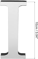 Vista 17 de PATIKIL Adhesivos de pared de acrílico 3D con letras B, autoadhesivas, para decoración del hogar, letrero artístico, para bricolaje, decoración