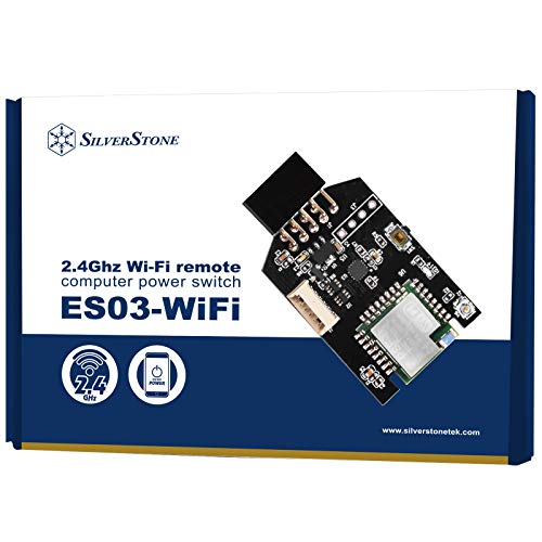 SilverStone Technology ES03-WiFi, 2.4Ghz Wi-Fi Remote Computer Power Switch, SST-ES03-Wifi