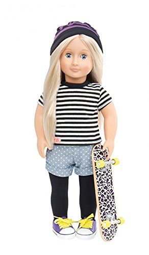 Our Generation- That's How I Roll Skater Outfit- Doll Clothes & Accessory Set For 18" Dolls- For Ages 3 Years & Up #TOP4