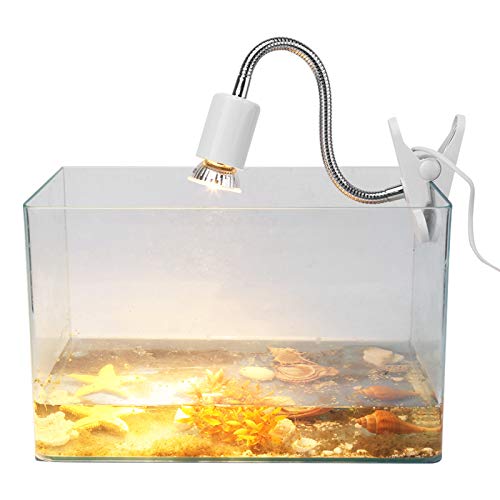 1 Pz Nuovo 25 W / 50 W 220-240 V Luce di Riscaldamento Prendere Il Sole Lampada di Calore Acquario Lampada di Calore Accessorio per Rettile Lucertola Tartarughe(50W)