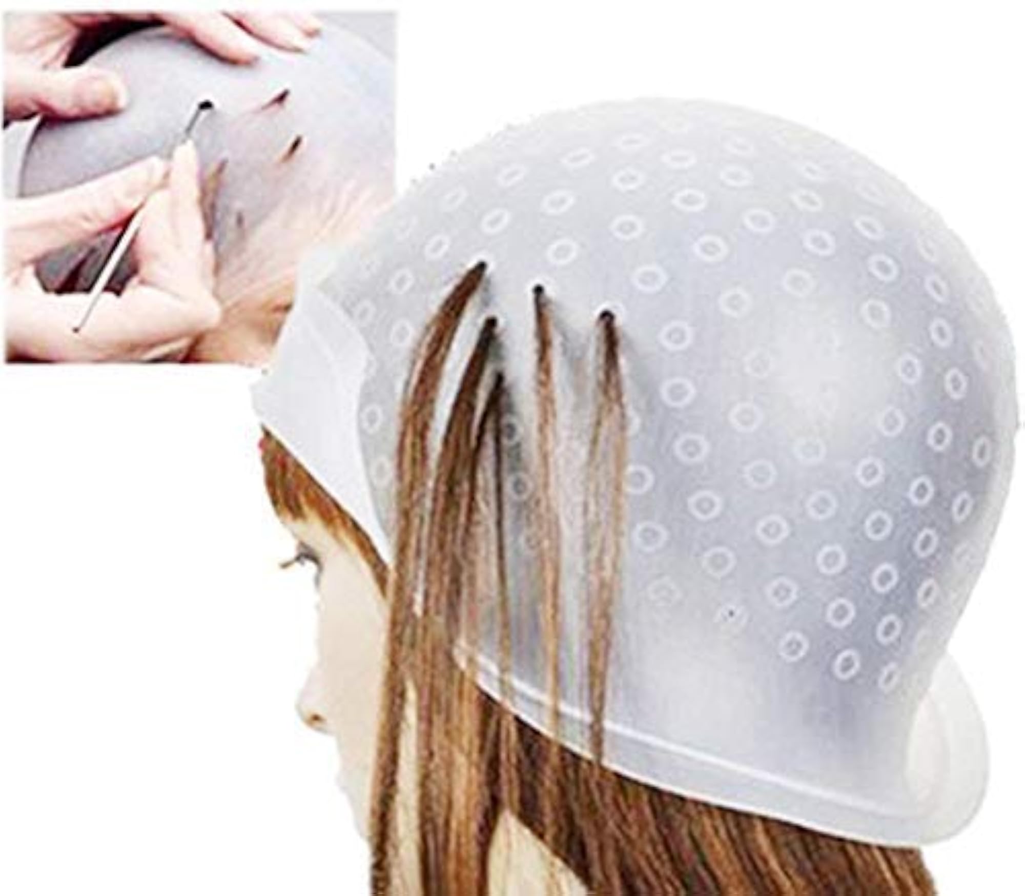 Professional Reusable Highlighting Cap for Hair Colour