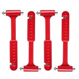 XTZFTD Car Glass Window Breaker and Seatbelt Cutter, Emergency Escape Tool, 4PCS