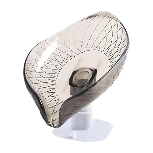 Facyn Porte-Égouttoir à Savon Transparent Boîte Organisateur pour Décoration Salle de Bain, Jolie Boîte pour Éponges