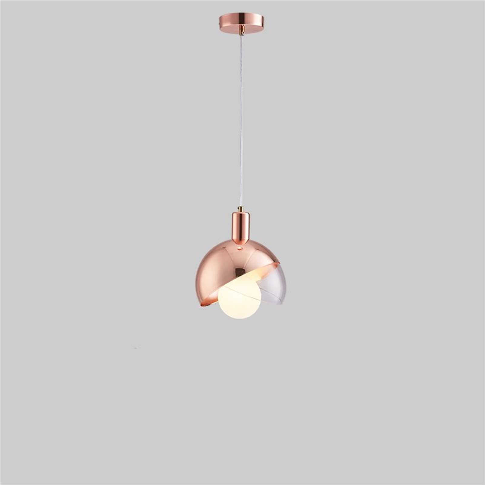 Suspension lumière boule de verre résolvant le manque de clarté des couloirs et chevets