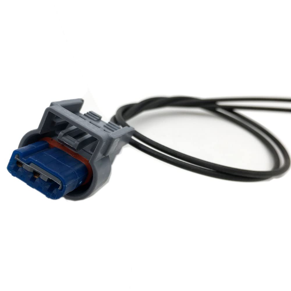 2Wire Ignition Coil Gray Connector Pigtail Harness Plug Compatible with Jeep Dodge