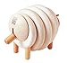 PlanToys® Lacing Sheep Wooden Threading Toy for Kids Ages 3+ | Montessori Fine Motor & Coordination Activity for Focus & Creativity | Eco-Friendly Educational Toy