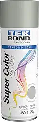 Tinta Spray Alumínio Aerossol TekBond Uso Geral 350ml/250g