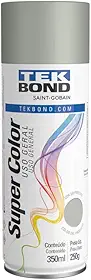 Tinta Spray Alumínio Aerossol TekBond Uso Geral 350ml/250g