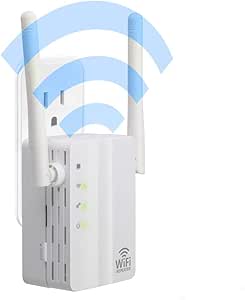 Répéteur WiFi FKH 300 Mbps - Amplificateur Signal 2.4 GHz - 1 Port Ethernet - Installation Facile WPS