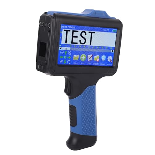 Image of Handheld Inkjet Printer Convenient Touchscreen Printing Machine for Labeling and Marking Spanish Connection