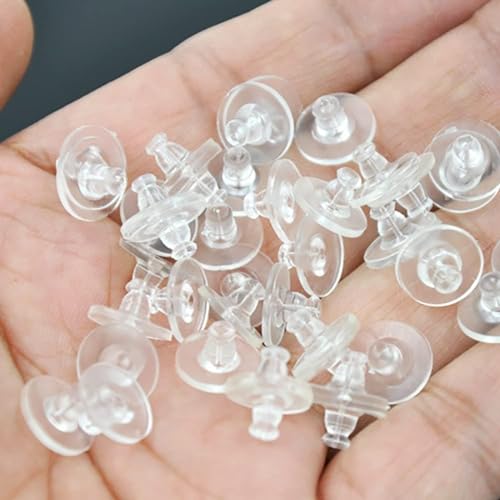 See full amazon price history chart for Kumu Jewellery Tools 200 Pcs Or 100 Pairs Approx of Clear (No Colour-Tansparent) Silicone Earrings Back Stopper / Silicone Earring Backs/ Clear Rubber Earring Backs/ Earring Safety Back Stopper/ Bluish Silicone Long Nose Back Stoppers/ Earring Push B Kumu Jewellery Tools 200 Pcs Or 100 Pairs Approx of Clear (No Colour-Tansparent) Silicone Earrings Back Stopper / Silicone Earring Backs/ Clear Rubber Earring Backs/ Earring Safety Back Stopper/ Bluish Silicone Long Nose Back Stoppers/ Earring Push B (B0CLBDM8N1) Amazon Price History, Amazon Price Tracker