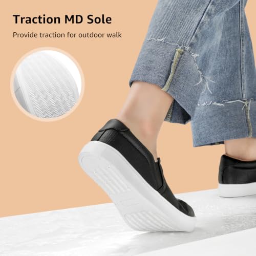 Image of STQ Women Slip On Shoe Comfort with Memory Foam Lightweight Breathable | Easy on Loafer, Business, Casual, Walking, Standing All Day, Drive, Travel, Spring Fall