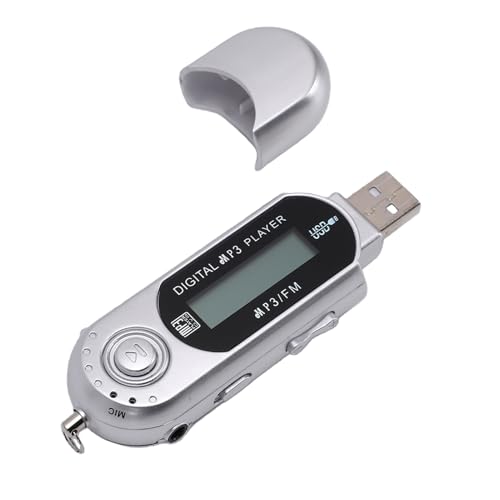 Riproduzione musicale versatile: questo lettore MP3 supporta sia i formati musicali MP3 che WMA con funzione di visualizzazione dei testi sincronizzata, rendendolo ideale per gli amanti della musica che amano seguire le loro canzoni preferite.Dotato di schermo LCD trasparente per un comodo utilizzo.