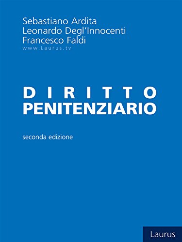 Diritto penitenziario Diritto penitenziario