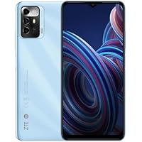 ZTE Smartphone Blade A72 5G (16,56cm (6,52 Zoll) HD+ Waterdrop Display, 5G, 6GB RAM und 64GB interner Speicher, 13MP Hauptkamera und 5MP Frontkamera, Dual-SIM Nano, Android 11) blau