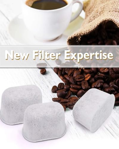 Image of 6 PCS Coffee Filter Replacement for Coffee Machines, Coffee Replacement Filters, Prevents Mineral Build-Up, Ideal Gift Choice for Coffee Lovers of Boys and Girls