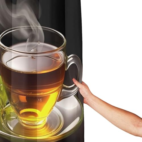 Rideau de douche tasse de thé robuste contre les éclaboussures