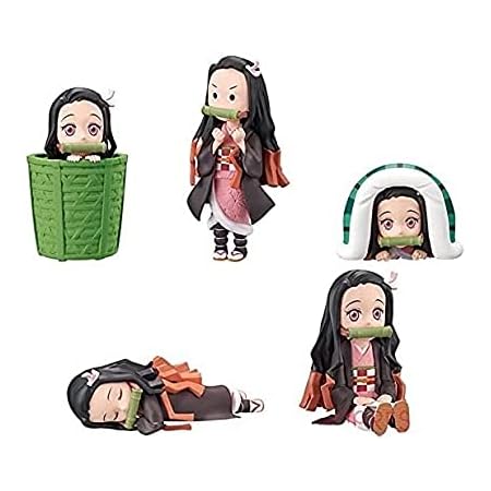 Amazon 鬼滅の刃 ワールドコレクタブルフィギュア 竈門禰豆子コレクション 全5種セット フィギュア ドール 通販