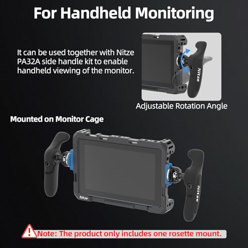 Nitze M6 Rosette Mount Adapter for ARRI Standard - N64-G by Nitze - Used condition - Image 5