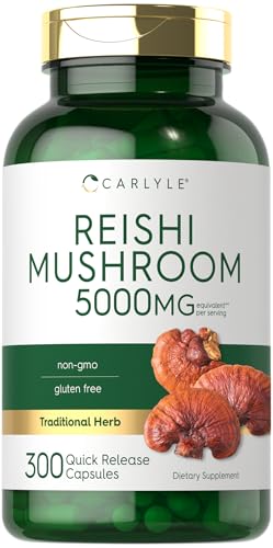 Carlyle Reishi Mushroom Capsules | 300 Count
