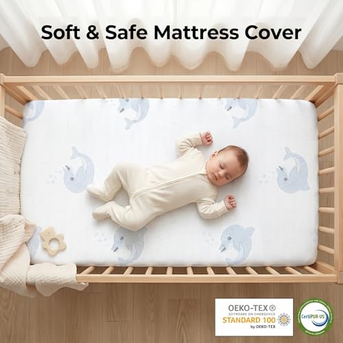 Image of Pack and Play Mattress,Breathable Dual Sided Firm & Soft Memory Foam Pack N Play Mattresses,Baby 38 inchX26 inch Mattress for Pack N Play with Removable Cover