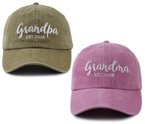 Recopilación de gorras dia del padre para comprar online. 46 Regalos para abuela y abuelo 2026, nuevo sombrero de abuela y abuelo, gorra de béisbol para primeros abuelos, regalos para el día del padre, la madre y cumpleaños para los...
