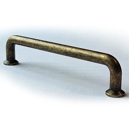 Pull Handles, Set of 6 Door Handles, Deep Antique Brass - Image 4