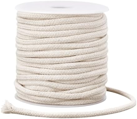 Ledent Macramé Touw,  3mm, 240M, Natuur , Dubbel Getwist - Van 100 Geregenereerd Katoengaren Macrame Touw In Verschillende Afmetingen Om Mee Te Knutselen