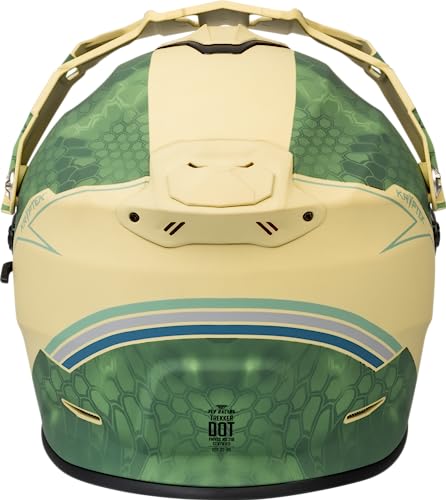 Fly Racing 73-7028S Trekker Kryptek Conceal Helmet Matte Tan/Sage/Black Sm
