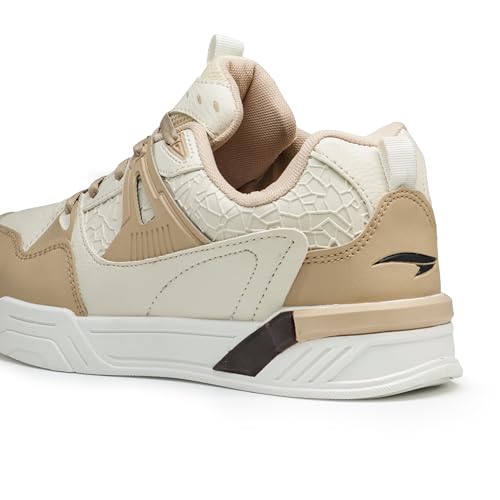 Image of ASIAN Men CHICAGO-02N Stylish Casual Mid Top Sneakers and Trendy Shoes with Laces for Men & Boys | Perfect for Wearing to Outings, and Comfortable All-Day Use, Stylish and Durable-CHICAGO-02N$
