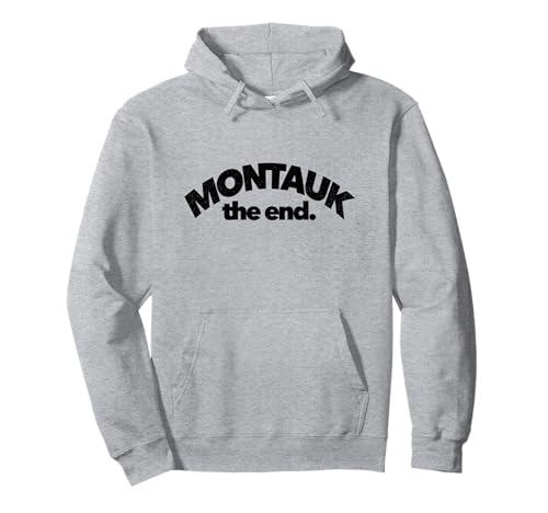 Montauk El fin Long Island Los Hamptons Nueva York Verano Sudadera con Capucha