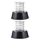 LIOOBO 2pcs Dancing Doll Dashboard Base Shaking Head Toy Spring Holder Car Ornaments Replacement Par