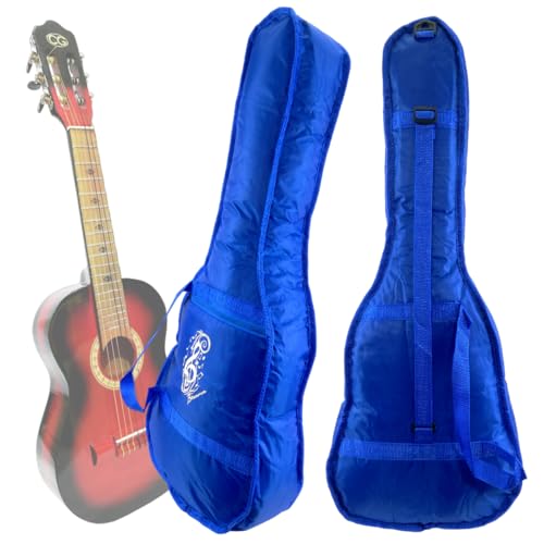 Funda Protectora Kinblack, Para Bajito o Guitarra Infantil, Color Celeste, Fabricada En Tela PVC...