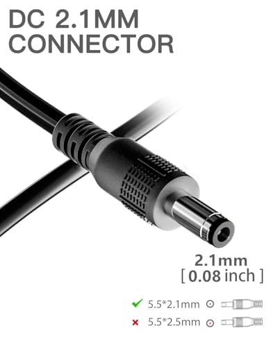 HulkGoo 25.2V 1.5A AC/DC Adapter Compatible with Segway Ninebot Zing E12 E10 E8 C2 Pro C8 C9 C10 C15 C20, Model NB-25D2-00D8-US Power Supply Battery Charger, Fit for 21.6V Lithium Battery