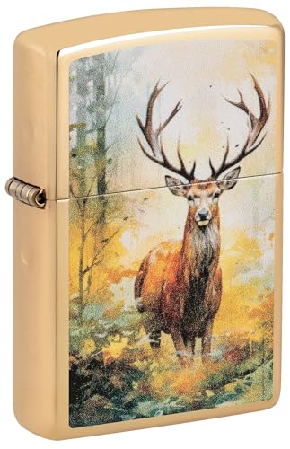 Zippo Encendedor High Polish Brass Modelo 46339 miniatura 1