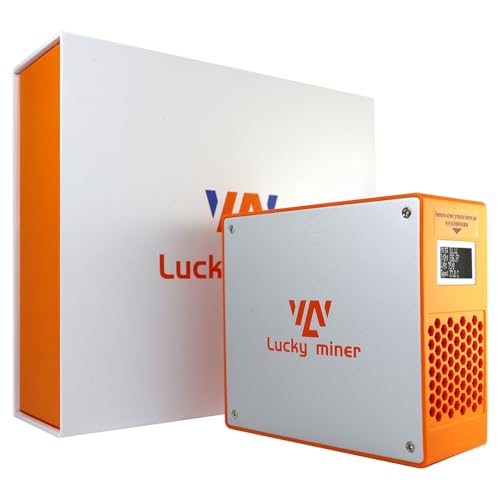 Lucky Miner LG07 Quiet Home Crypto Miner Perfect for Dogecoin & Litecoin Scrypt ASIC 10-12MH/s Super Low Power 25-27W Built-in 2.4GHz WiFi Easy Setup