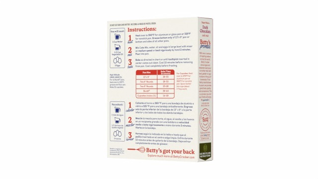 Amazon.com : Betty Exclusives Wednesday Super Moist Dark Chocolate