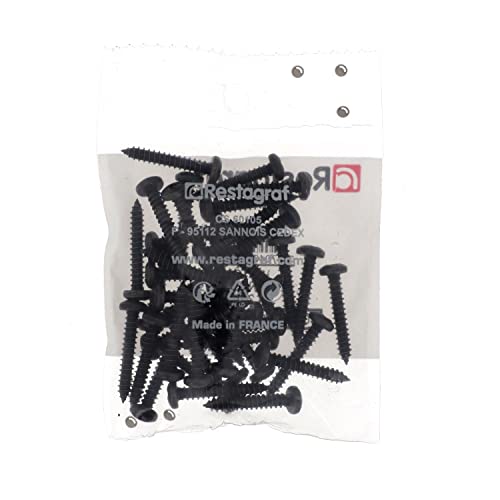 Restagraf 691 Sheet Metal Screw, Zinc Black, 4.2 mm x 25 mm, Zinc Noir, 4.2mm x 25mm - Image 3