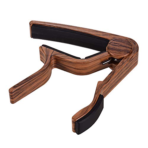 Fesjoy Capo de Guitare, Capo en métal à Grain de Bois pour Accessoires d’instruments de Musique d’accordage de Guitare… - Les Beatles, Paul McCartney, John Lennon, RIngo Starr, George Harrison Fesjoy Capo de Guitare, Capo en métal à Grain de Bois pour Accessoires d'instruments de Musique d'accordage de Guitare… – Image 7