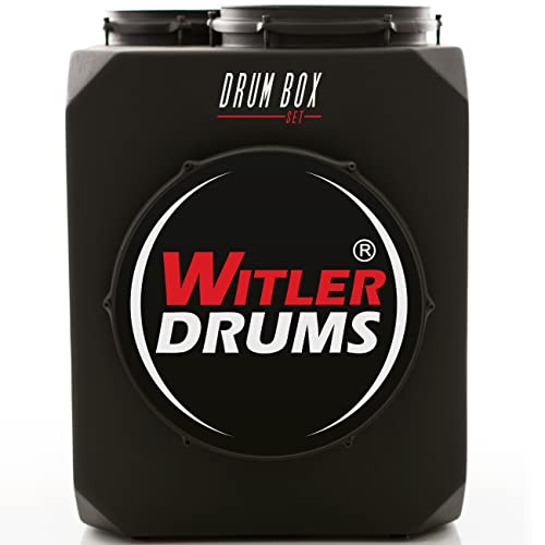 Cajón Elétrico Claro | 1 Vassourinha - Witler Drums