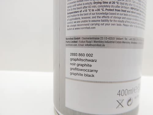 Grafietzwart zwart RAL 9011 lakspray spuitbus 400 ml (6) - Image 4