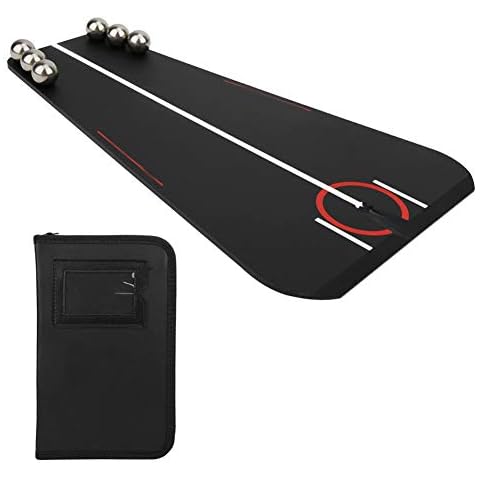 VGEBY Golf Putting Trainer, Putting Alignment Mirror Trainingshilfe Swing Trainer Zubehör Cover