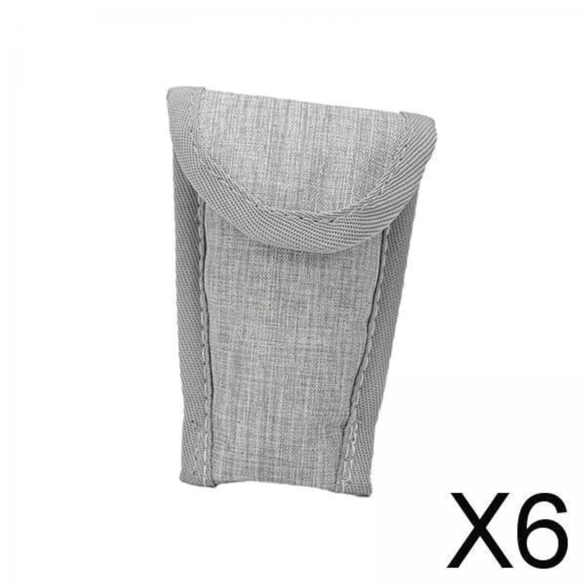 6x Trombone Mouthpiece Storage Bag, Travel Pouch